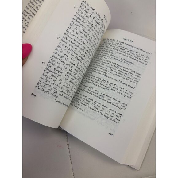 Plato: Euthyphro Apology Crito & Phaedrus  1982 Loeb Classical Library Edition - Picture 12 of 16